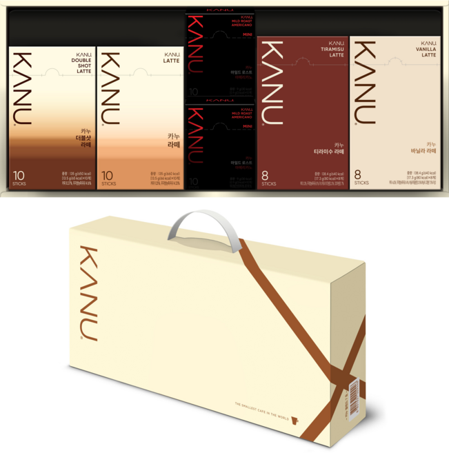 카누 커피 선물 세트 7호, 카누 블렌드 7호 6종, 3세트