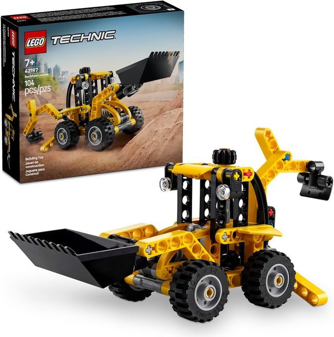 LEGO 42197 Technic反鏟裝載機4, 1組