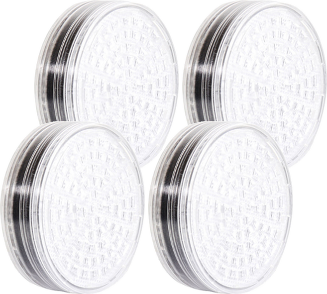 AQUADUO ACF蓮蓬頭去除氯濾芯 SF-580/680適用 65 x 23mm, 4個