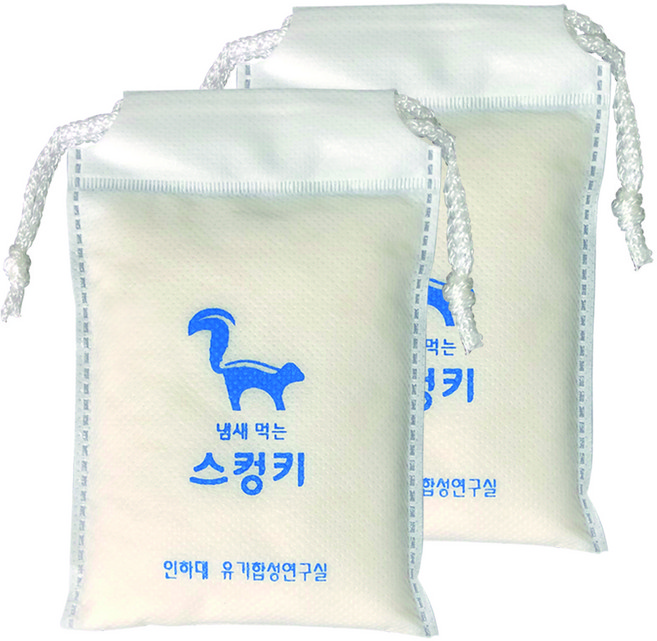 헬로리빙 냄새먹는 스컹키 탈취제 본품, 90g, 2개