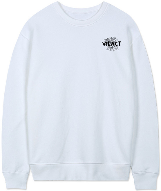 VILACT Freestyle 蜘蛛網小標誌毛圈大學T恤