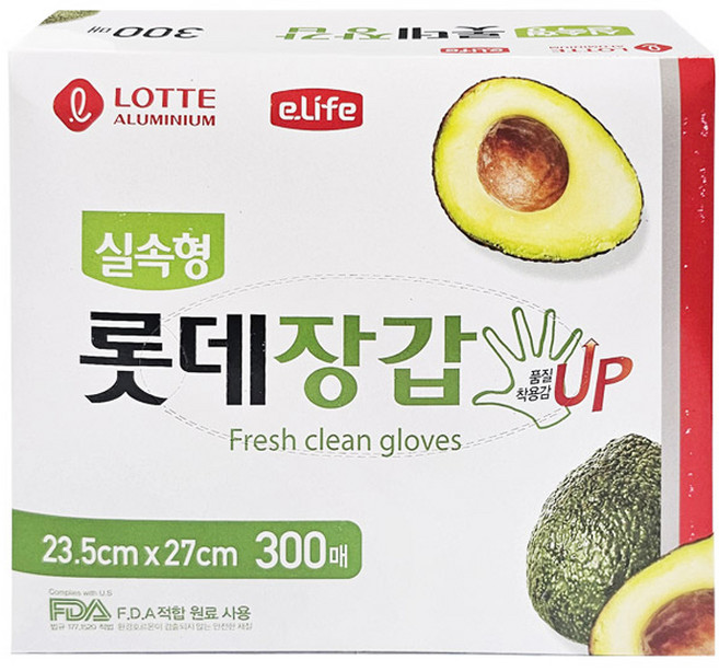 롯데이라이프 실속형 위생장갑, 300개, 1개