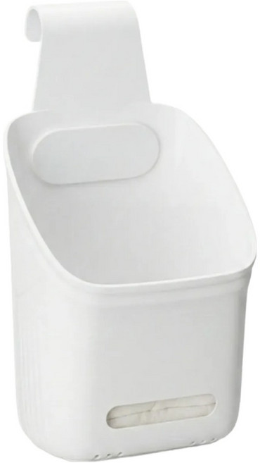 벨로나이트 욕실 주방 침대옆 교수형 틈새 수납 북유럽 보관 바구니 8.5 x 7 x 14 cm