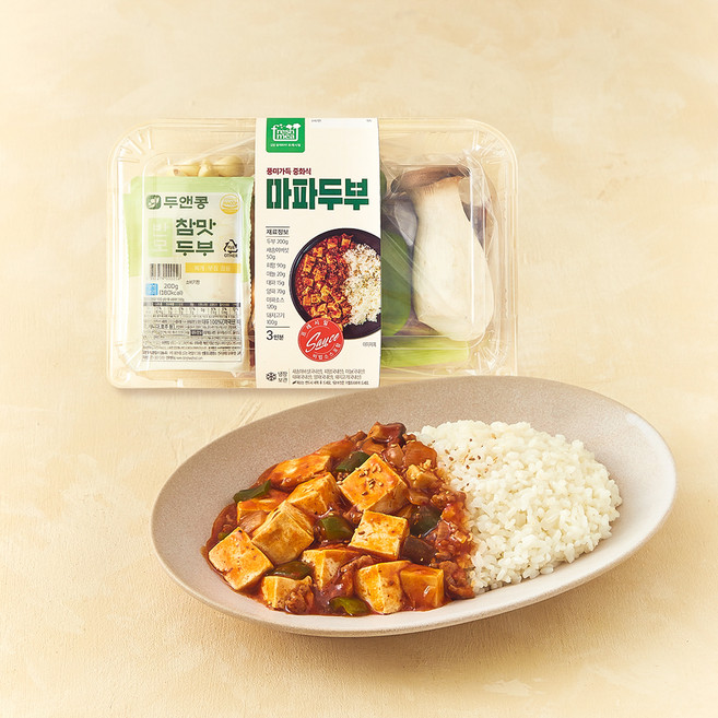 프레시밀 풍미가득 중화식 마파두부, 665g, 1개