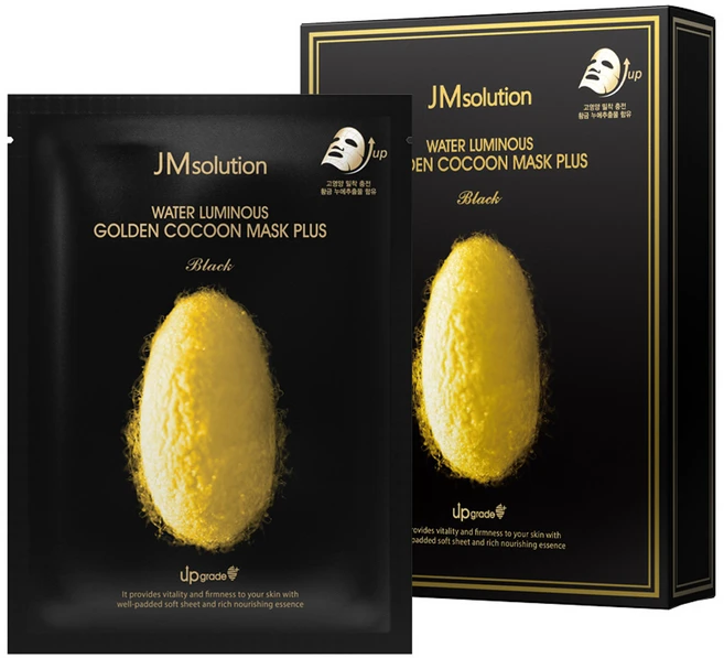 제이엠솔루션 물광 골든 코쿤 마스크 플러스, 10개입, 1개 - 쿠팡