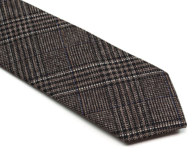 씨오브비 트랜드세터 체크 정장 넥타이