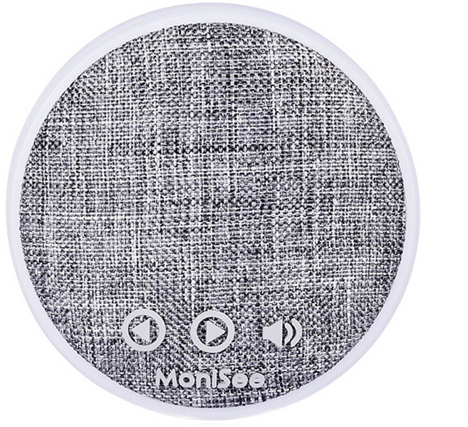 MoniSee 莫尼希 簡約時尚無線門鈴 辦公室門鈴/居家門鈴/音樂門鈴 電池款 一對一 套組 灰色, 1組