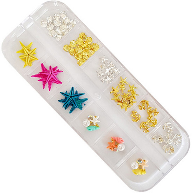 썸머 파츠 세트 KN-P1035, 1개, 혼합색상