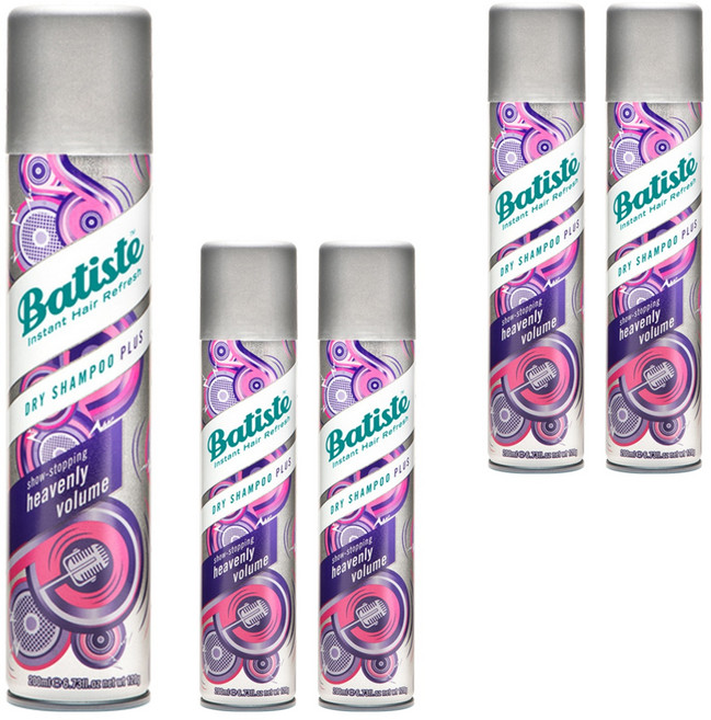 바티스트 드라이샴푸 헤븐리 볼륨, 200ml, 5개