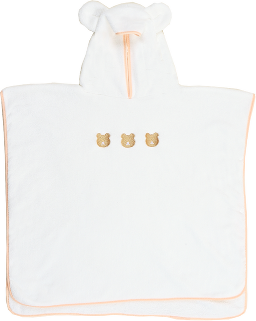 소베맘 멀티 목욕가운 66 x 62 cm 유아용, 혼합색상, 1개