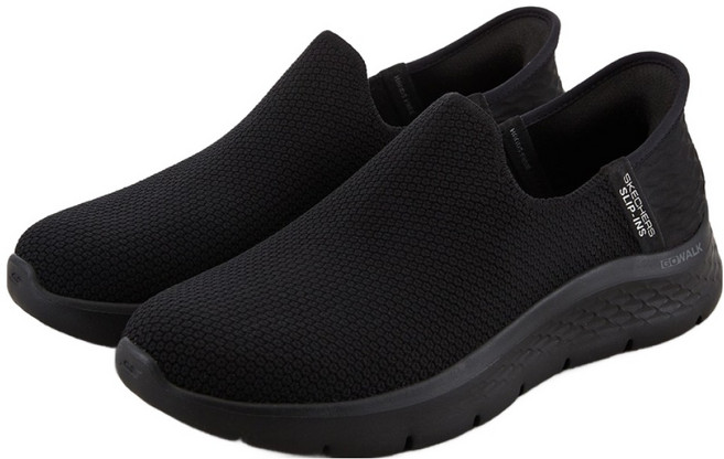 스케쳐스 여성용 고워크 플렉스 와이드 슬립인스 운동화 SP0WWCFY291