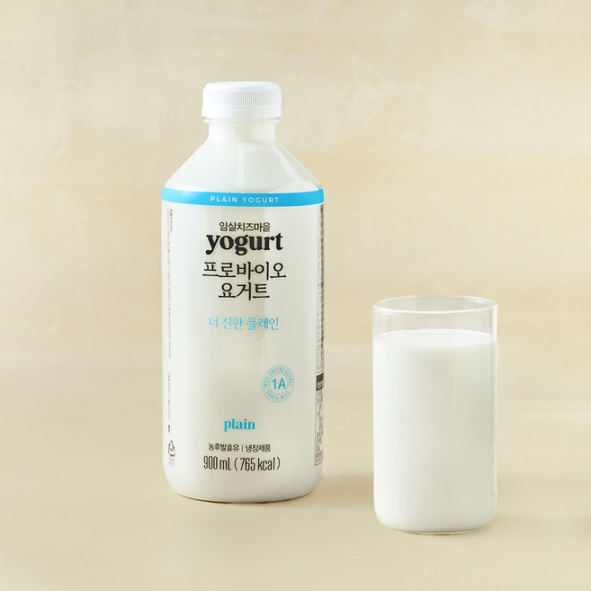 숲골 임실치즈마을 프로바이오 요거트 플레인, 900ml, 1개입, 1개