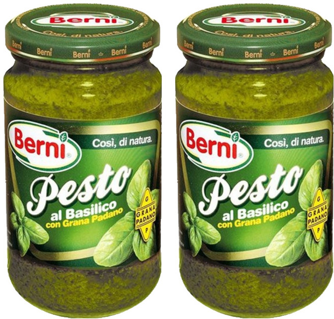 Berni 바질 페스토, 195g, 2개