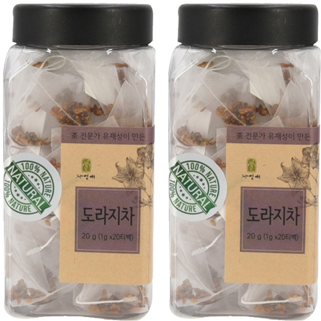 자연애 도라지차, 1g, 20개입, 2개