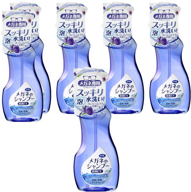 SOFT99 除菌型眼鏡清潔噴霧, Blue, 6瓶