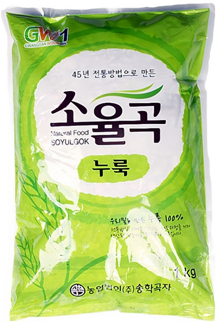 송학곡자 우리밀 누룩, 1kg, 1개