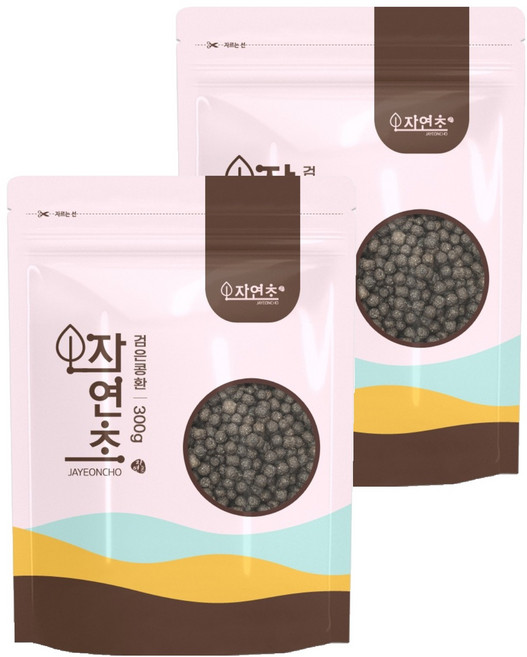자연초 검은콩환, 2개, 300g