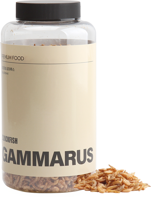 블랙피쉬 소동물 감마루스 사료, 100g, 1개