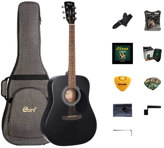 콜트 어쿠스틱 기타, AD810, BlackSatin, 1개