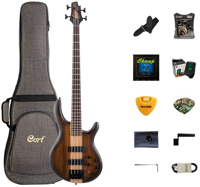 콜트 C4 PLUS OVMH 베이스 기타, Open Pore Tabacco Burst, 1개