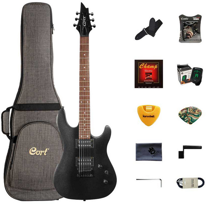 콜트 일렉 기타, KX100, Black, 1개