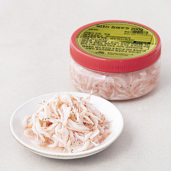일미식품 국내산 참새우젓, 1개, 200g