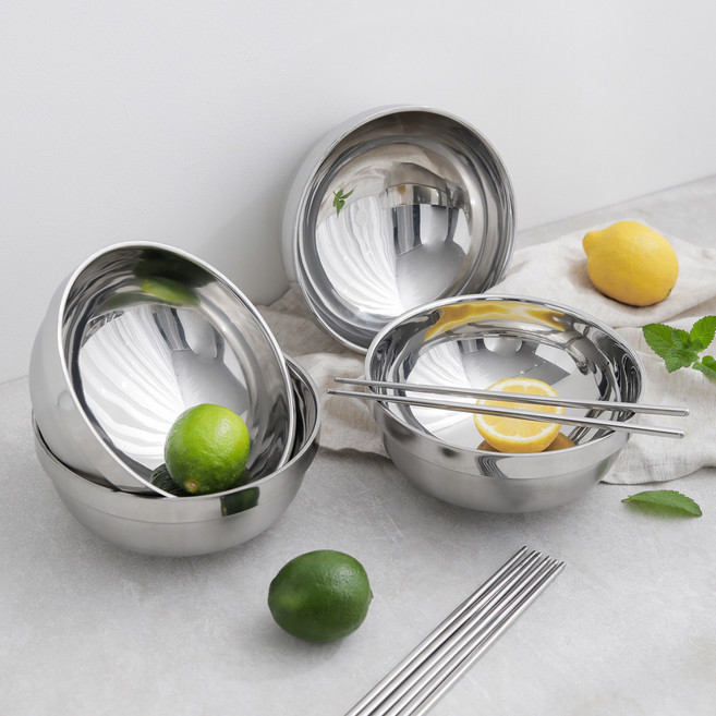 시샘 깊은이중면기 20cm + 젓가락, 4세트