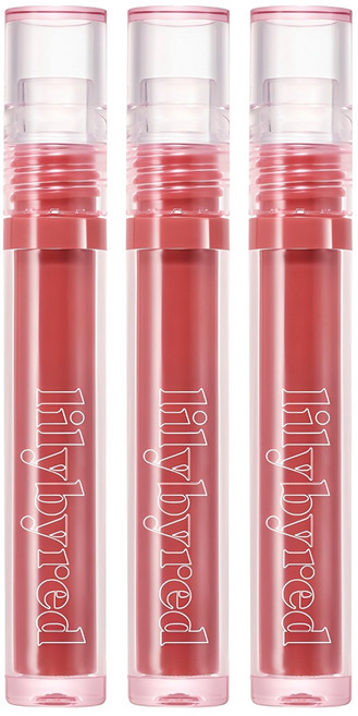 릴리바이레드 글래시 레이어 픽싱 립틴트, 01치키피키, 3개