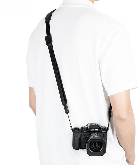 JJC 퀵 릴리즈 카메라 넥스트랩, 1개, QRS-M1 (BLACK)