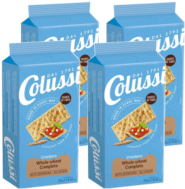 콜루시 통밀크래커, 250g, 4개