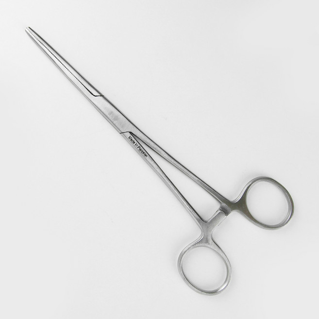 소잉바이핸드 솜넣는 겸자가위 18cm, 실버, 1개