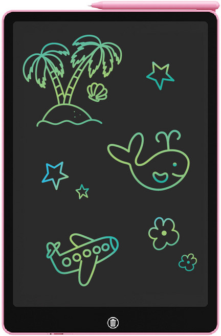 야야 대화면 LCD 드로잉 패드, 핑크, 1개