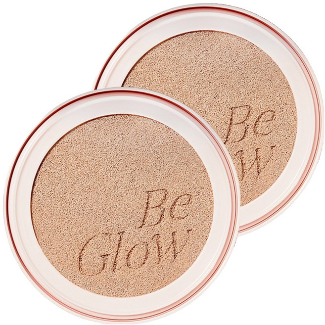 [비건뷰티] 에스쁘아 비글로우 볼륨 쿠션 리필 13g, 22호 페탈, 2개