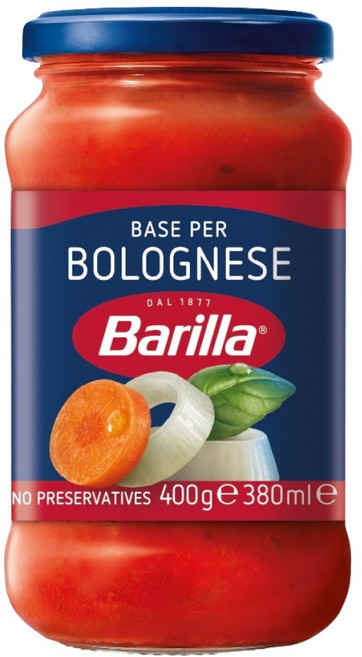 바릴라 볼로네제 스파게티 소스, 400g, 1개
