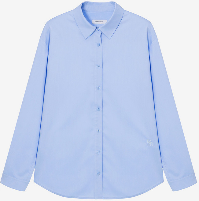 베이직하우스 여성용 TR스판 링클프리 긴팔 셔츠 LZWS0202