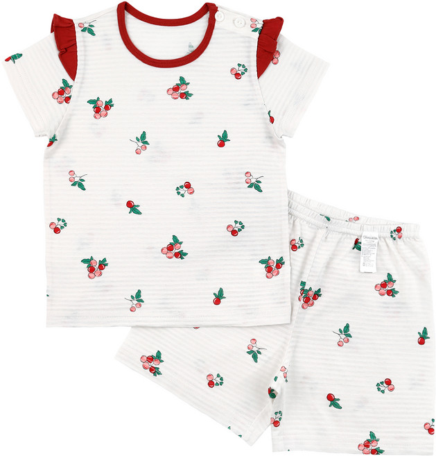 메이키즈 로즈프룻 5부 변화지 상하의 세트