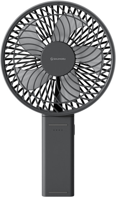 신지모루 오퓨리엠 대형 빅 와이드팬 탁상용 선풍기, OPRM_FAN_WF, 그레이