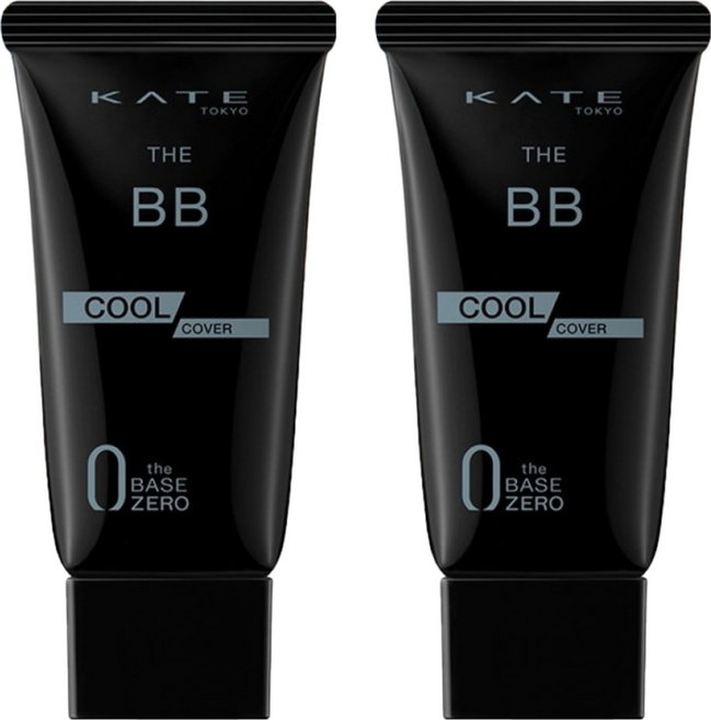 KATE 凱婷 零瑕肌密高遮瑕BB霜 涼感 SPF24 PA+++, EX-1, 30g, 2條
