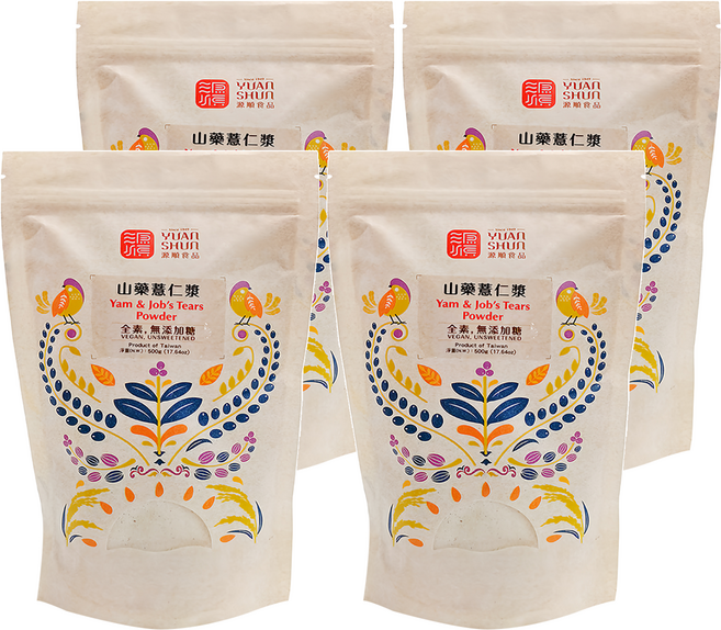 源順食品 山藥薏仁漿, 500g, 1入, 4包