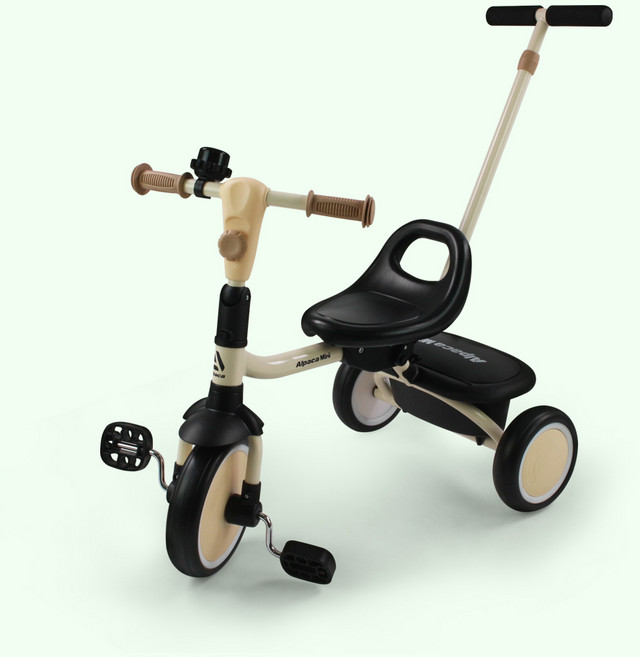 알파카 미니 폴딩 어린이 세발자전거, 샌드베이지, 1개