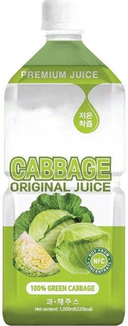 RFC 저온 착즙 양배추 원액, 1L, 1개