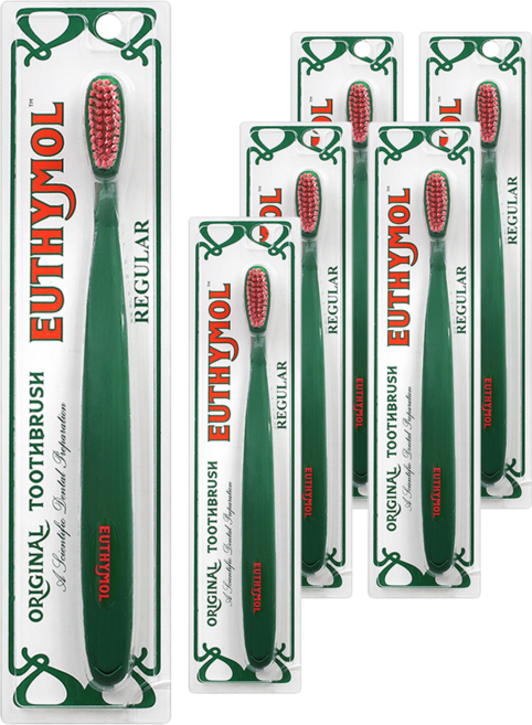 유시몰 레귤러 칫솔, 1개입, 6개