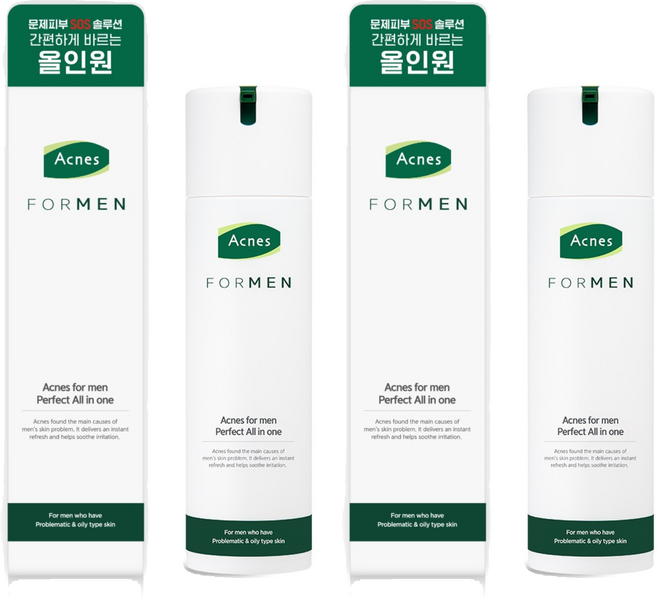 아크네스 포맨 퍼펙트 올인원, 200ml, 2개