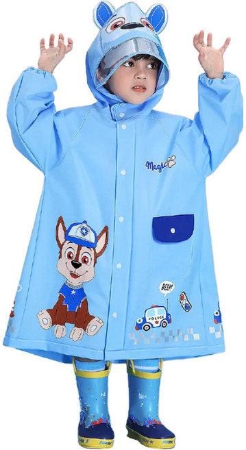 立體可愛卡通兒童雨衣