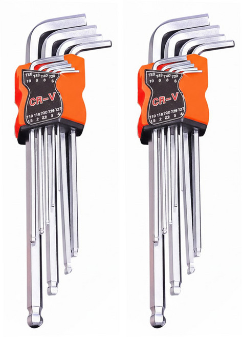 QTOOLS 內六角扳手9件組 Y894, 2組