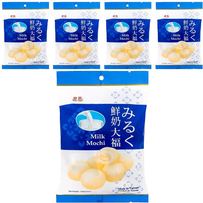 Royal Family 皇族 鮮奶大福, 120g, 5袋