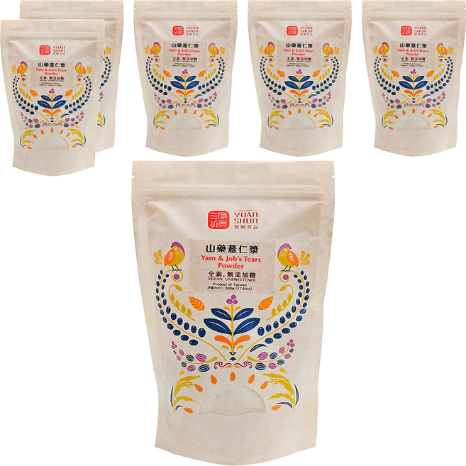 源順食品 山藥薏仁漿, 500g, 1入, 6包