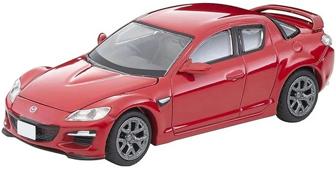 TOMYTEC 1/64 LV-N314a 馬自達 Mazda RX-8 TypeRS 2011 紅色, 1個
