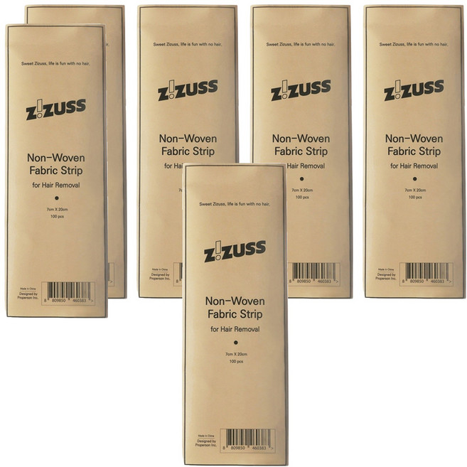 지저쓰 왁싱 부직포천 컷팅 100p, 6개