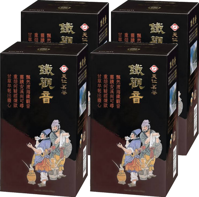 天仁茗茶 鐵觀音, 300g, 1盒, 4盒